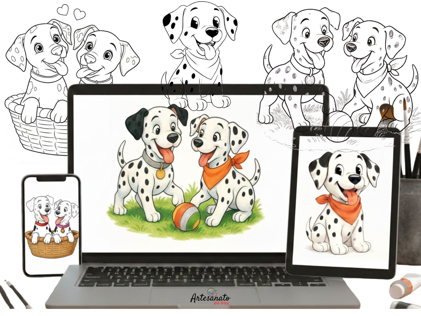 Pacote do Curso Dálmatas